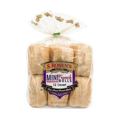 S. Rosen's Mini French Roll, Original, 12 Count (Pack of 1)