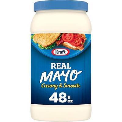 Kraft Mayonnaise, Creamy & Smooth, 48 fl oz Jar