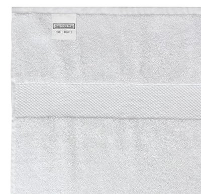 COTTON CRAFT Hotel Spa Luxury Bath Sheet - 2 Pack - Oversized Extra Large 40 x 80 - Heavyweight 700 GSM 2 Ply Ringspun Cotton - Soft Absorbent Everyday Use Home Bath Easy Care Towel Set - White
