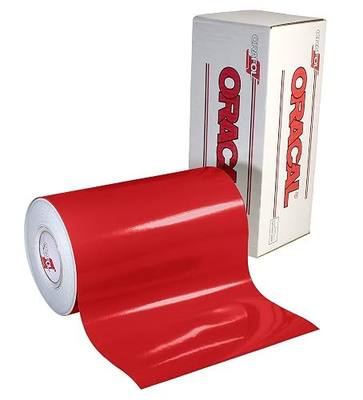 ORACAL 651 Glossy Permanent Vinyl 12 Inch x 6 Feet - Red