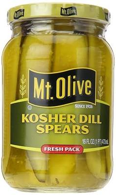 Mount Olive Kosher Dill Spears, 16 OZ