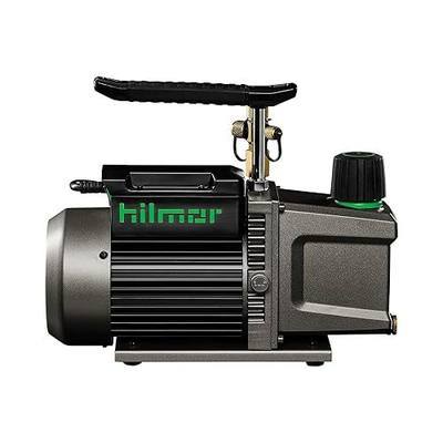 Hilmor 1948121 HVAC 5 CFM Vacuum Pump for HVAC Tools and Equipment, 120 Volts, 1/2 Horsepower, 11 oz. Oil Capacity, 7.5 amps, 3440 RPM