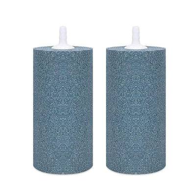 VIVOSUN Air Stone 2PCS 4 x 2 Inch Large Air Stone for Aquarium, Fish Tank and Hydroponics Air Pump | Cylindrical Air Stone for Fish Tank and Hydroponics