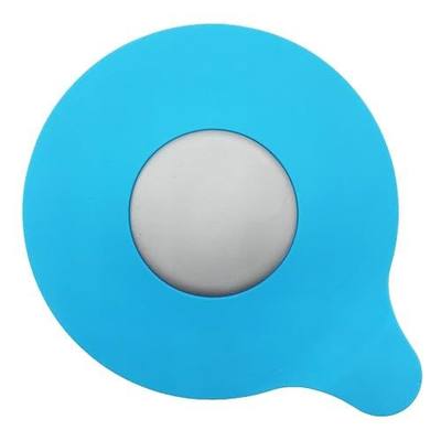 Bathtub Drain Stopper Silicone Bath Tub Drain Stopper Plug Cover for Bathroom,Floor Drains and Kitchen, Blue
