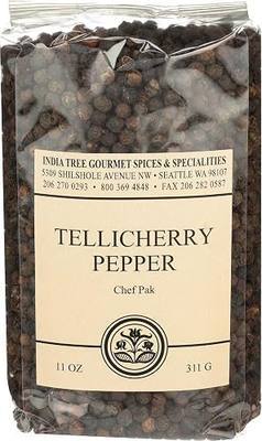 India Tree Tellicherry Pepper, 11 oz