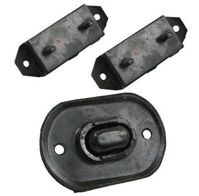 TRANSMISSION MOUNT KIT, 3 PC, 66-72 VW TYPE 1 BEETLE, & GHIA, 66-67 TYPE 3