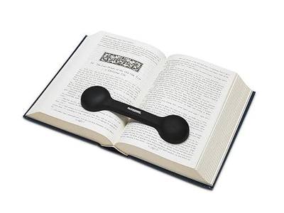 Bookmark/Weight-Page Holder-Holds Books Open and in Place-Black-by Superior Essentials