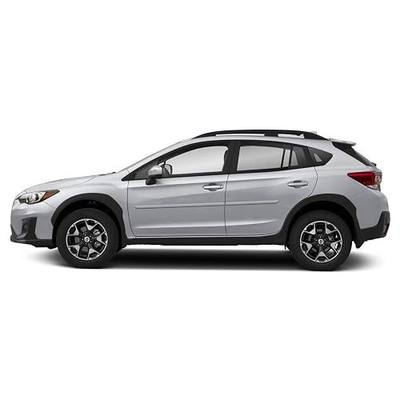 FE-CROSSTREK Finished End Body Side Molding Compatible with Subaru XV Crosstrek - Crystal Black Silica Pearl (D4S)