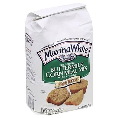 Martha White Buttermilk White Corn Meal Mix, 5 Lb