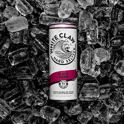 White Claw Seltzer Works, Seltzer Hard Black Cherry, 6pk, 12 Fl Oz Cans
