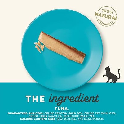 Applaws Whole Tuna Loin Grain Free Cat Treats 12-Pack 1.06 oz | 100% Natural, High Quality, Single Ingredient, Grain Free, High Protein, Freeze Dried, No Fillers, No Artificial Additives