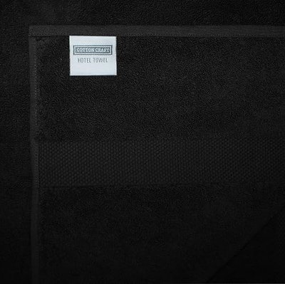 COTTON CRAFT Luxury Hotel Bath Sheet - 2 Pack Oversized 100% Cotton Towels | Extra Large 40 x 80 inches - Premium 2 Ply Ringspun Cotton Heavyweight 700 GSM Spa Soft Absorbent Black Towel Sheets