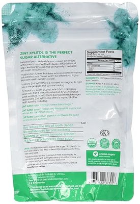 Z!NT Xylitol Sweetener Bag, 16 Ounce