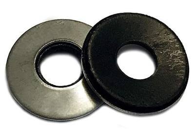 Type 18-8 Stainless Steel Neoprene Bonded Sealing Washers Size 1/4" (Pack of 100pcs) Marine Bolt Supply