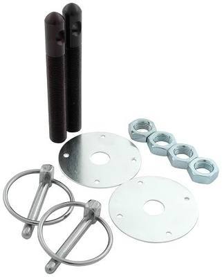 Allstar Performance Black 1/2" Aluminum Hood Pin Kit (ALL18504)