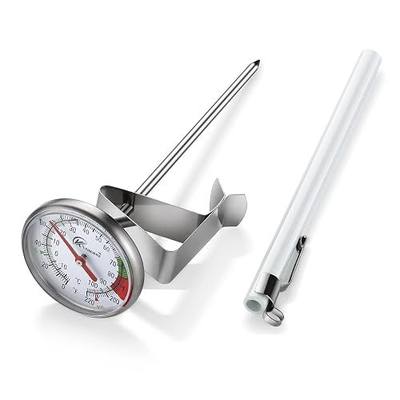KT THERMO Instand Read 2-Inch Dial Thermometer,Best for The Coffee Drinks,Chocolate Milk Foam