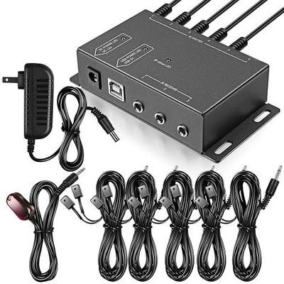 Infrared Repeater System IR Remote Control Extender Kit | Control Up To 10 Devices, Hidden IR System