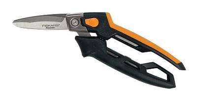 Fiskars Pro 8" PowerArc Easy Action Utility Snips, Heavy-Duty Scissors