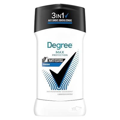 Degree Men UltraClear Antiperspirant Deodorant Fresh, Pack of 12, 72-Hour Sweat & Odor Protection Antiperspirant For Men With MotionSense Technology 2.7 oz