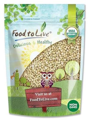 Food to Live Organic Buckwheat Groats, 3 Pounds – Whole Grain Buckwheat Seeds by Food to Live. Hulled, Non-GMO, Kosher, Raw, Vegan, Sirtfood. Buckwheat Cereal in Bulk
