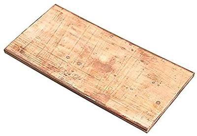 CynKen 3mmx50mmx100mm Copper Sheet Plate for Metalworking About 0.12"x2"x4"