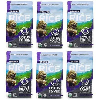 Lotus Foods Organic Forbidden Rice, Black Rice - 15 Oz Bag (Pack of 1)