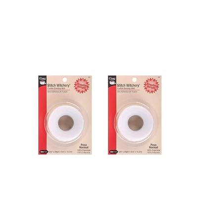 Dritz 222 5/8-Inch by 20-Yard Stitch Witchery, Regular (2 Pack)