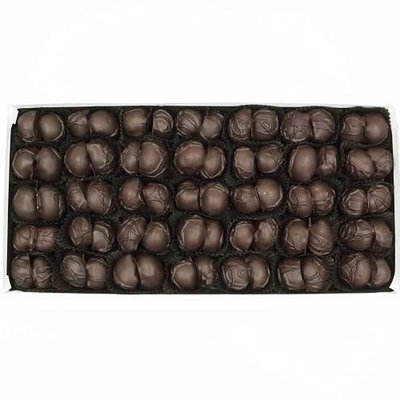 Philadelphia Candies Dark Chocolate Covered Macadamia Nuts, 1 Pound Gift Box