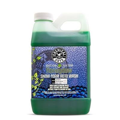 Chemical Guys, Honeydew Snow Foam Car Wash Soap for Foam Cannons, 64 oz | High-foaming pH-balanced suds for cannons, guns or buckets, gentle on wax and coatings, fresh honeydew scent