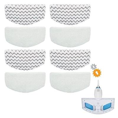 BonusLife Steam Mop Pads for Bissell PowerFresh 1940 1806 Replacement Parts, 8 Pack