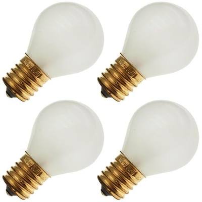 10S11N/F 130V, 10 Watt, S11, Intermediate Screw (E17) Base Light Bulb (4 Bulbs)