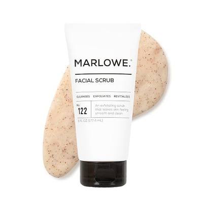 MARLOWE. Facial Scrub for Men, Gentle Face Exfoliator, 6 oz | Give skin a reset with this exfoliating facial scrub that buffs away dead skin for a smoother, refreshed feel.