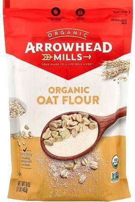 Arrowhead Mills Organic Oat Flour, 16 Ounce Bag
