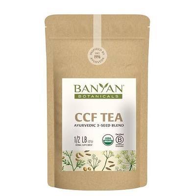 Banyan Botanicals Organic CCF Tea–Cumin Coriander Fennel–Bloating Relief & Digestive Support–Natural Detox Tea–Caffeine-Free Loose Leaf Tea– ½ lb Bulk (90 Servings)– USDA Organic*