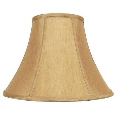 Gold Hand Made Fabric Bell Lamp Shade for Table Lamp 8" x 16 "x 12" (Spider)