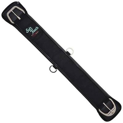 Reinsman Soft Touch Straight Cinch | Equestrian Horse Riding Durable Comfortable Versatile Neoprene Flexible Extra-Soft Non-Chafing Non-Galling Girth with Stainless Steel Buckles