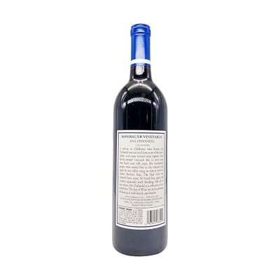 Rombauer Vineyards Zinfandel, Red Wine, 750 mL Bottle