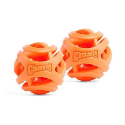Chuckit! Air Fetch Ball Dog Toy, Small (2 Inch Diameter), for dogs 0-20 lbs, Pack of 2