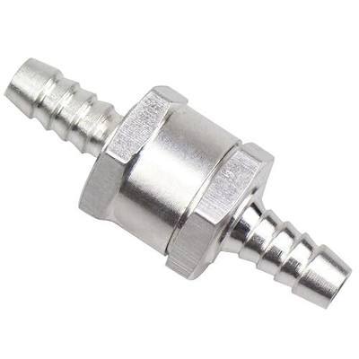 6mm 1/4" Fuel Non Return One Way Check Valve Petrol Diesel Aluminium Alloy