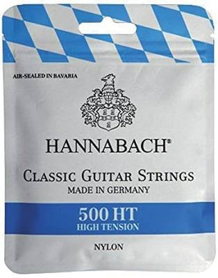 Hannabach 500HT High Tension Strings for Classic Guitar Set