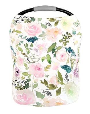 Pobibaby Ultra-Soft Nursing Cover, Baby Car Seat Covers (Allure)
