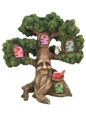 GlitZGlam Fairy Garden Enchanted Joshua's Miniature Tree (10.5 Inch Tall) for Fairies and Lawn Gnomes - A Garden Accessory