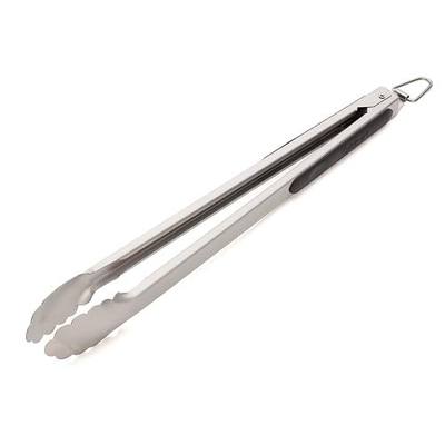 Cuisinart Locking Grill Tongs, 16” Stainless Steel BBQ Tongs – Heavy‑Duty Barbecue Tool for Grilling and Outdoor Cooking