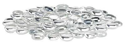 American Fireglass Glacier Ice Firebeads, 20 lb. Bag