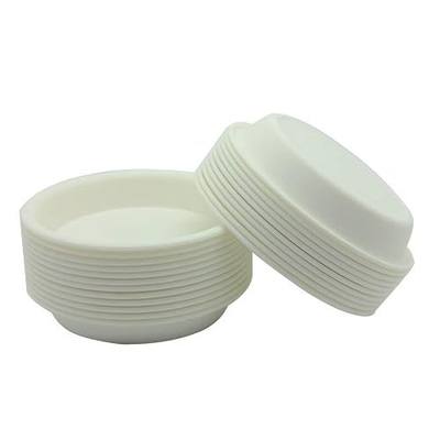 22 Pack 3.55 Inch Plastic Round Plant Pot Saucer Tray for Indoor and Outdoor Plants, White