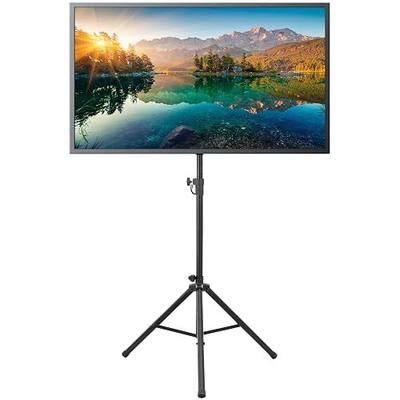 Mount-It! Tripod TV Stand, Portable Floor Mount for 32-70 Inch TVs | Portable indoor/outdoor stand for flat screens, height adjustable, holds up to 77 lbs.