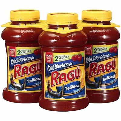 Ragu Traditional Spaghetti Sauce, 2.81 Pound (Pack of 3)