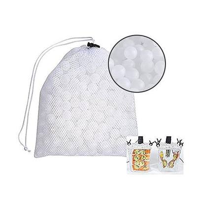 Joule Sous Vide Accessories, BPA Free Cooking Balls 20mm 250 Balls with Mesh Drying Bag for Anova Joule Cookers and Sous Vide Container