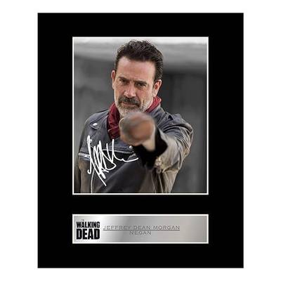 Jeffrey Dean Morgan Signed Mounted Photo Display Negan The Walking Dead