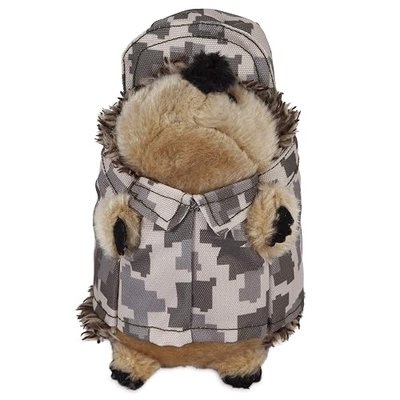 Petmate Army Heggie Plush Dog Toy